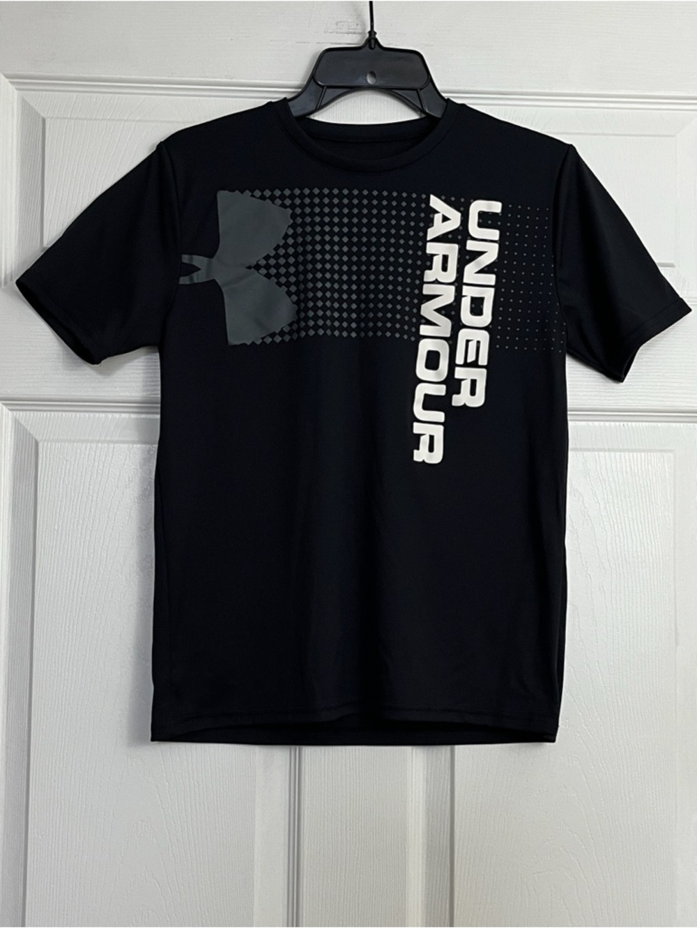 Under Armour Logo Heatgear Boys Tee/T-shirt (Size: YXL; Boys)